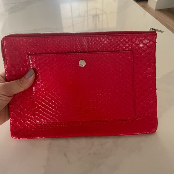 Celine Python Zippered Pouch - Picture 4 of 11